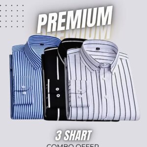 Men’s full sleeves casual check shirt Code-09